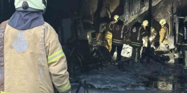 Silivri Sanayi Sitesi’nde yangın: Dikkatli çıraklar facianın önüne geçti