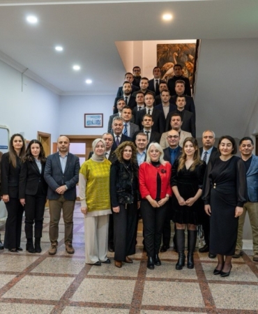 Bilecik’te İl Emniyet Müdürü Gökalp Şener’e veda yemeği