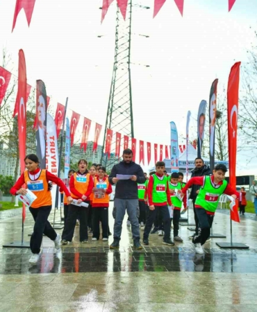 Esenyurt’ta Vadi Esenyurt Parkı’nda oryantiring heyecanı