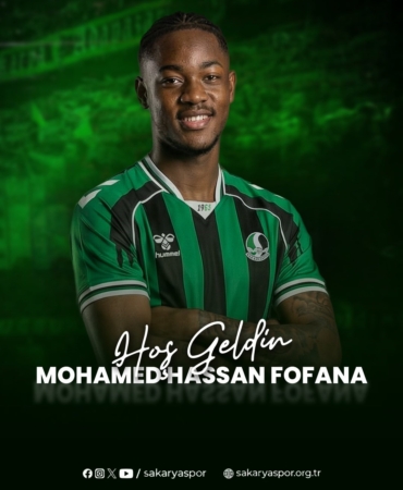 Sakaryaspor, Mohamed Hassan Fofana’yı kadrosuna kattı