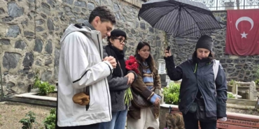 Mattia Ahmet Minguzzi öldürülmesinin 1. yıl dönümünde mezarı başında anıldı