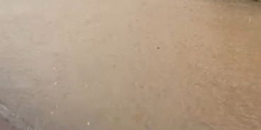 Bozcaada’da sokaklar göle döndü