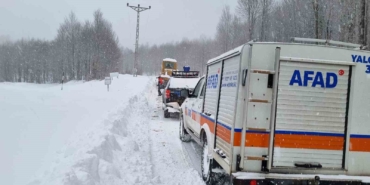 Yalova’da yaylada mahsur kalan 5 kişi kurtarıldı