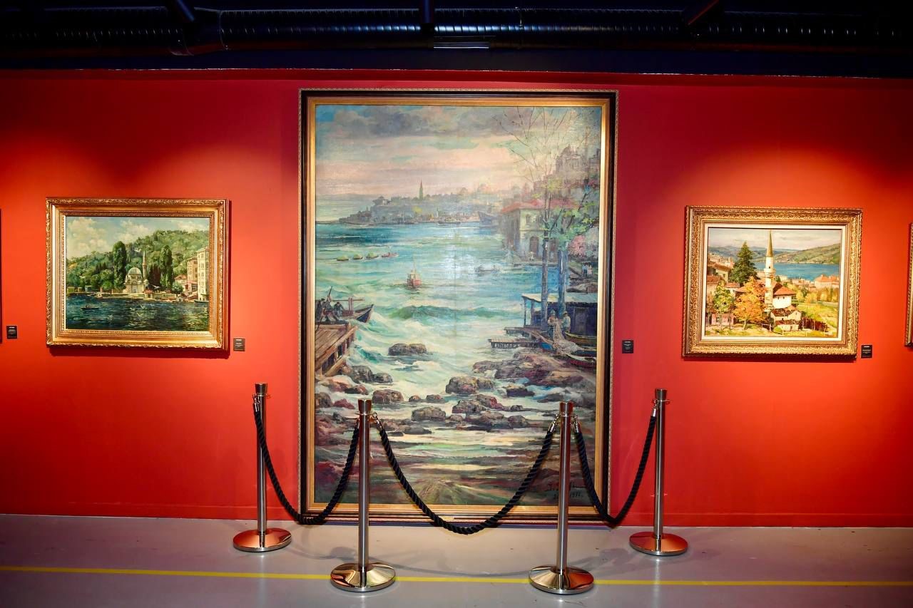 Vali Gül’den "SafiStanbul" İbrahim Safi Sergisi’ne ziyaret