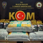 Bilecik’te 123 kilo kaçak tütün ele geçirildi