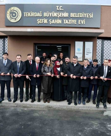 Kapaklı’da "Şefik Şahin Taziye Evi" hizmete açıldı