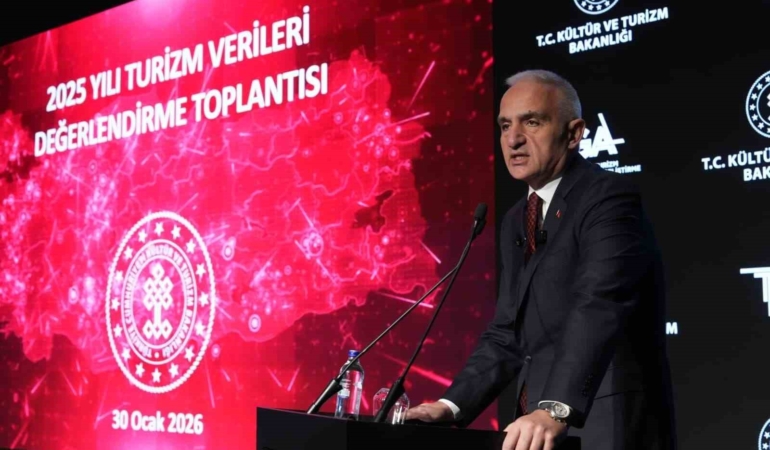 Bakan Ersoy: "2025 turizm geliri 65,2 milyar dolar"