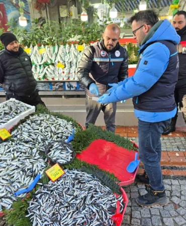Balık tezgâhları yakın takipte