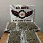 Bursa’da uyuşturucu operasyonu: 3 kilo 562 gram esrar ele geçirildi