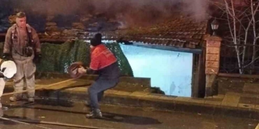 Ümraniye’de korkutan gecekondu yangını