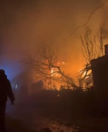 Orhaneli’de geceyi aydınlatan alevler, evi küle çevirdi