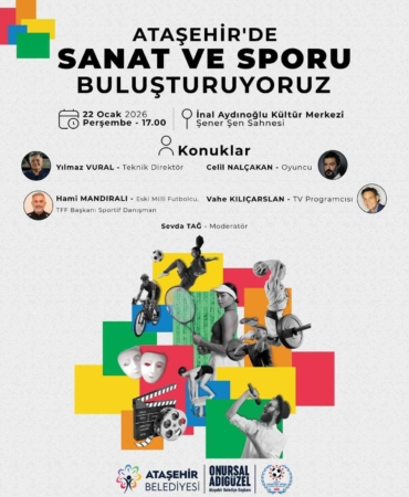 Sanat ve Spor Ataşehir’de buluşuyor