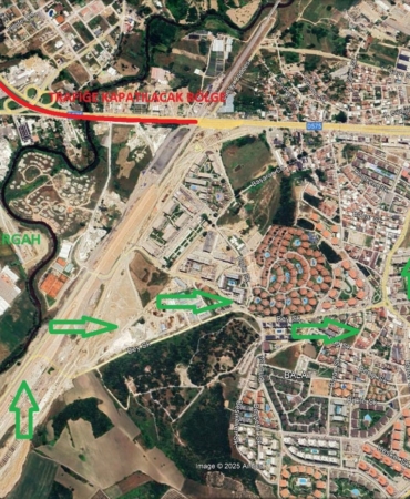 Geçit Köprüsü’nde trafik düzenlemesi