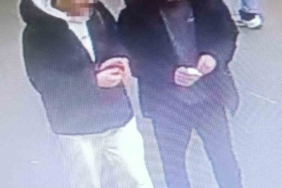 Arnavutköy’de AVM’de parfüm hırsızlığı kamerada