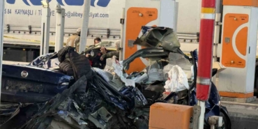 Silivri Kuzey Marmara gişelerinde feci kaza: 2 ölü, 1 ağır yaralı