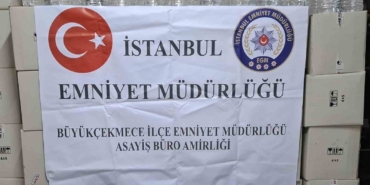 Büyükçekmece’de sahte alkol operasyonu