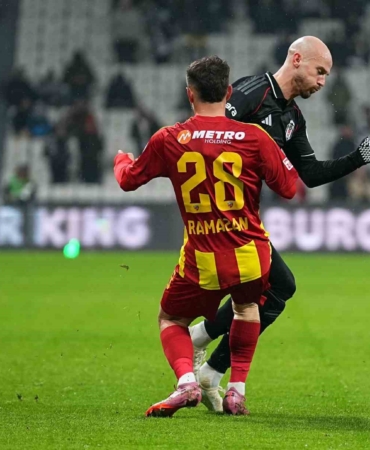 Trendyol Süper Lig: Beşiktaş: 0 - Kayserispor: 0 (İlk yarı)