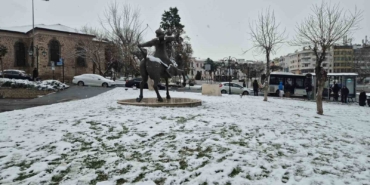 Kar yağışına en çok Büyükşehir Belediye Başkanı sevindi