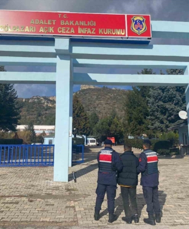 Bilecik’te 2 yıl 1 ay hapis cezasına bulunan şahıs yakalandı