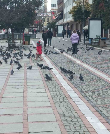 Edirne’de dondurucu soğuk: Edirneliler evde, Bulgarlar mağazalarda