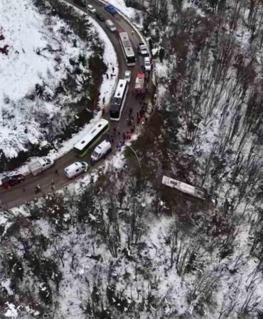 Kartepe’de otobüsün şarampole uçtuğu kazada yaralı sayısı 39’a yükseldi