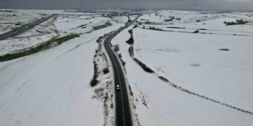 Karadeniz yaylaları değil, İstanbul: Arnavutköy’de kartpostallık kış manzarası
