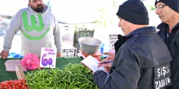 Şişli’de semt pazarlarında fahiş fiyat denetimi