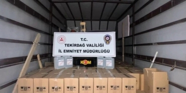 Tekirdağ’da kaçakçılığa darbe: Tonlarca kaçak ürün ele geçirildi, 18 şüpheli gözaltında