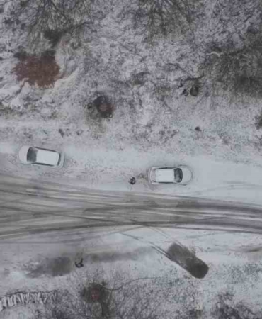 Balıkesir kar hasretini dağlarda dindirdi
