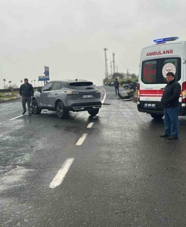 Muratlı ilçesinde trafik kazası: 1 yaralı
