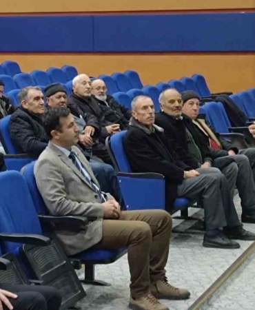 Bilecik’te üreticilere tarım sigortaları anlatıldı