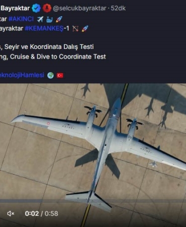 AKINCI TİHA’dan 2 adet KEMANKEŞ ile tam isabet