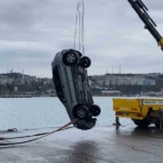 Şile Limanı’nda otomobil denize uçtu: Sürücü yaralı kurtarıldı