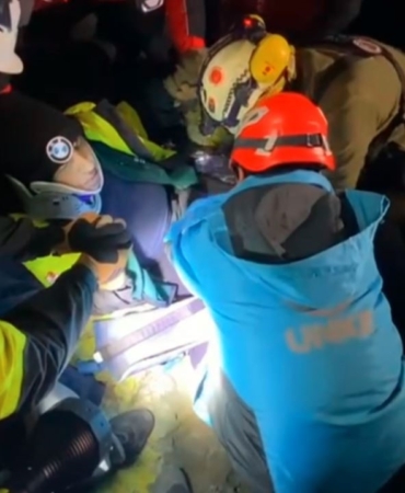 Sarıyer’de kaybolduktan 7 saat sonra bulunan kadının kurtarılma anları ortaya çıktı