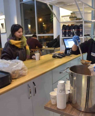 Bilecik’te sınav haftasında öğrencilere sıcak çorba desteği