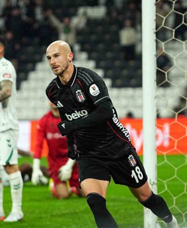 Vaclav Cerny, Beşiktaş formasıyla 6. golünü attı