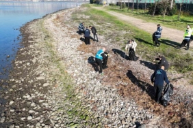"Mavi Takım" ekibi 16 tonun üzerinde atık topladı
