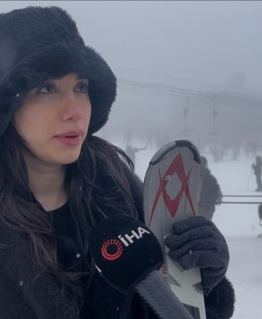 Sömestr tatilinde Uludağ’a büyük ilgi, pistler hınca hınç doldu