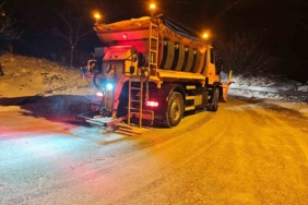 Kar yağışı Osmangazi’de hayatı aksatmadı