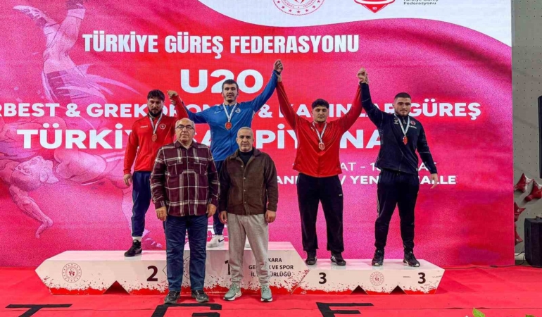 U20 Serbest Güreş Türkiye Şampiyonası’nda ikinci gün tamamlandı