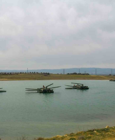 Kırklareli’nde "durgun sulardan geçiş eğitimi" başarıyla tamamlandı