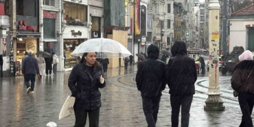 İstanbul’da soğuk hava ve yağmur etkili oluyor