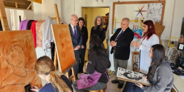 Sanatın kalbi Güzel Sanatlar Lisesi’nde attı