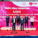 U20 Kadınlar Güreş Türkiye Şampiyonası tamamlandı