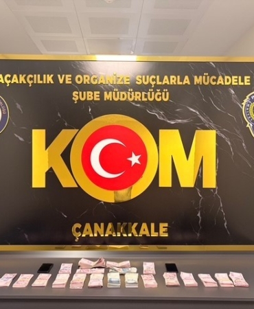 Çanakkale’de tefecilik, yağma ve kaçakçılık operasyonuna 2 tutuklama
