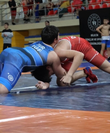 Bilecik’te Küçükler Serbest Stil Güreş İl Seçmesi tamamlandı