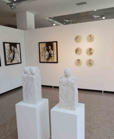 Küçükçekmece’de Zemin ve iz derindeki ses’ sergisi açıldı