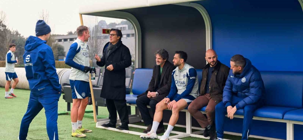Vincenzo Montella, İtalyan ekibi Inter’in konuğu oldu