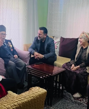 Bilecik’te Kıbrıs Gazisi Fahri Karatay’a vefa