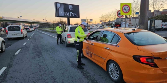 Zeytinburnu’nda dron destekli "kaynakçı" denetimi: 37 sürücüye ceza kesildi